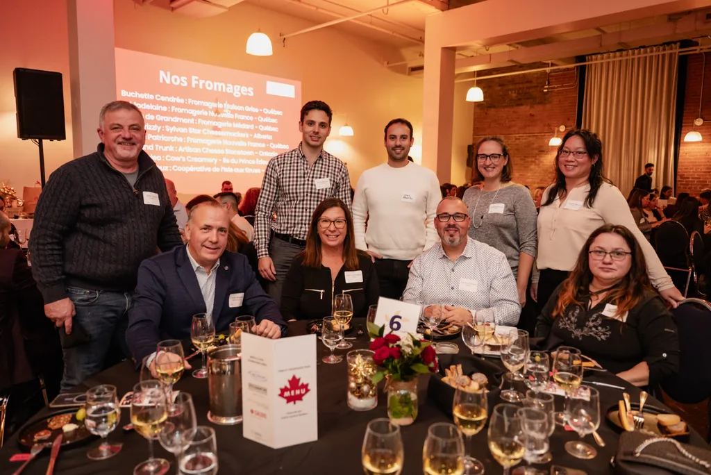 Soirée Vins et Fromages 2025 de l'ICSTA Québec